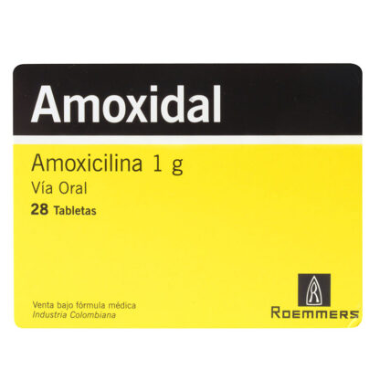 Amoxidal 1gramo 28 Tabletas Megalabs - Drogueria Calle 5ta Precio en Rebaja