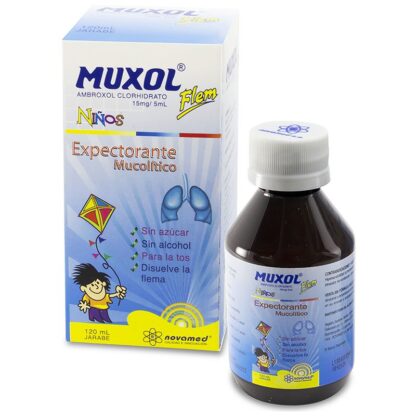 Muxol Flem Ninos Jarabe 120mL - Drogueria Calle 5ta Precio en Rebaja