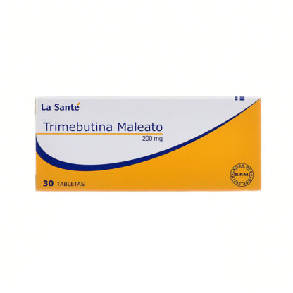 TRIMEBUTINA 200mg 30 Tabletas - Drogueria Calle 5ta Precio en Rebaja