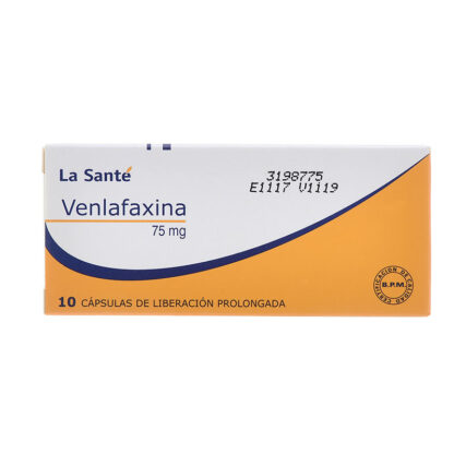 VENLAFAXINA 75mg 10 Cápsulas LS - Drogueria Calle 5ta Precio en Rebaja