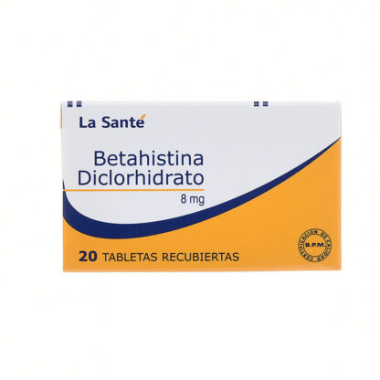 BETAHISTINA 8 mg 20 Tabletas LS - Drogueria Calle 5ta Precio en Rebaja