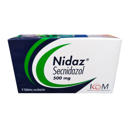 Nidaz 500mg 4 Tabletas ICOM - Drogueria Calle 5ta Precio en Rebaja