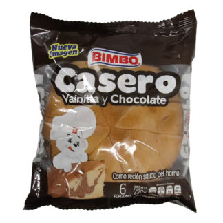 Ponque Casero Vainilla y Chocolate BIMBO 220gr