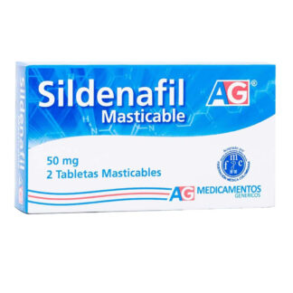 SILDENAFIL MASTICABLE 2 Tabletas AG