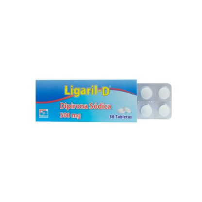Ligaril- D 500mg 30 Tabletas LABQUIFAR