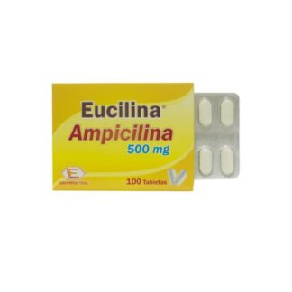 Eucilina 500mg 30 Tabletas LABQUIFAR