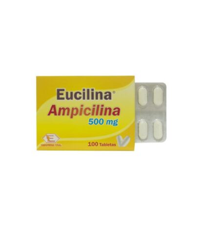 Eucilina 500mg 30 Tabletas LABQUIFAR