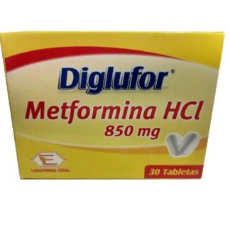 Diglufor 850mg 30 Tabletas (metformina) Labquifar