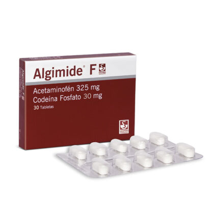 Algimide F 325 / 30mg 30 Tab - Drogueria Calle 5ta Precio en Rebaja