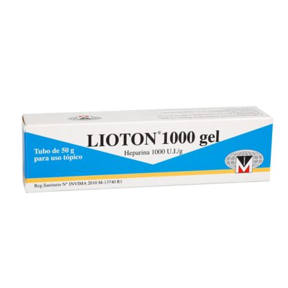 Lioton 1000grel Tubo 50gr - Drogueria Calle 5ta Precio en Rebaja