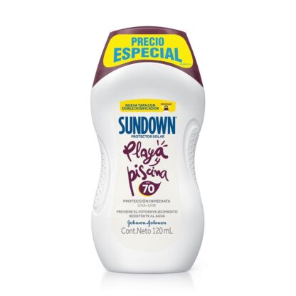 Bloqueador Sundown Fps70 120mL