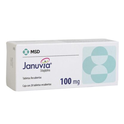 JANUVIA 100mg 28 Tabletas