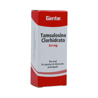 Tamsulosina 0.4mg 30 Cápsulas GF - Drogueria Calle 5ta Precio en Rebaja