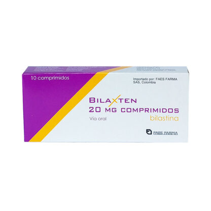 Bilaxten 20mg 10 Comp - Drogueria Calle 5ta Precio en Rebaja