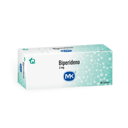 BIPERIDENO 2mg 90 Tabletas MK