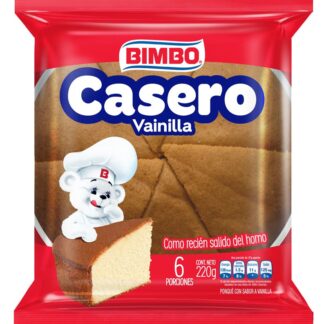 Ponque Casero Vainilla BIMBO 220gr