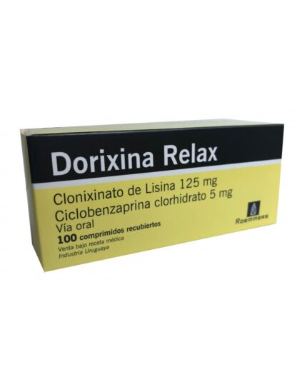 DORIXINA RELAX 100 COMPRIMIDOS - Drogueria Calle 5ta Precio en Rebaja