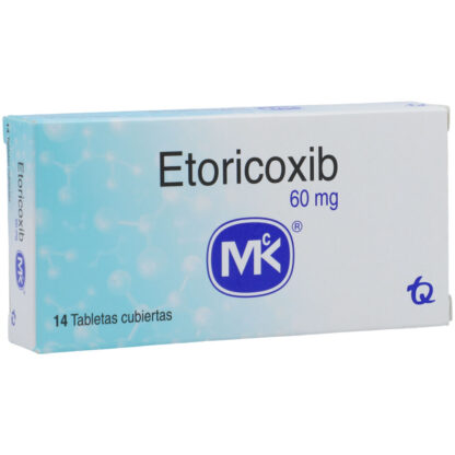 Etoricoxib 60mg 14 Tabletas MK - Drogueria Calle 5ta Precio en Rebaja