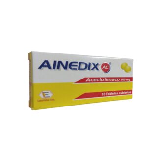 Ainedix 100mg 10 Tabletas LABQUIFAR