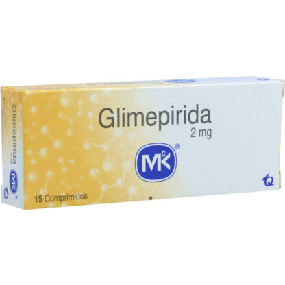 Glimepirida 2mg 15 Tabletas MK - Drogueria Calle 5ta Precio en Rebaja