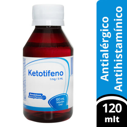 KETOTIFENO 1mg / 5mL 120mL Coaspharma