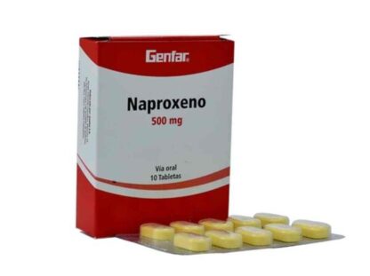 NAPROXENO 500mg 10 Tabletas GF - Drogueria Calle 5ta Precio en Rebaja