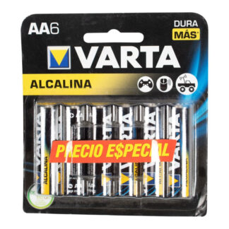 Pila VARTA Alkalina Aa 6Unds sp