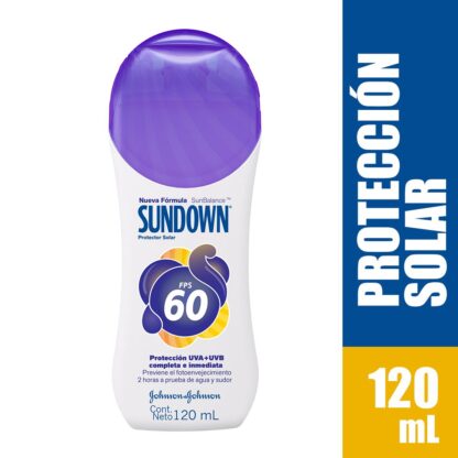 Bloqueador SUNDOWN FPS 60 Adulto 120mL