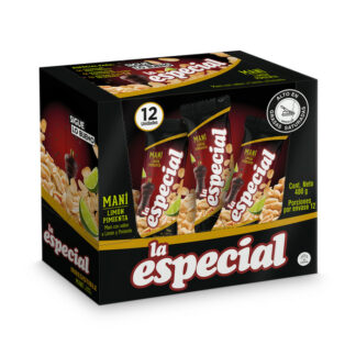 Mani LA ESPECIAL Limon-pimienta 40gr 12Unds