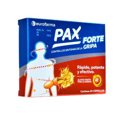 Pax Forte 400mg 10 Capsulas