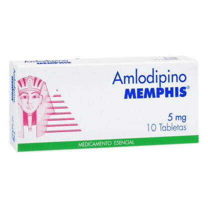 AMLODIPINO 5mg 10 Tabletas Mp