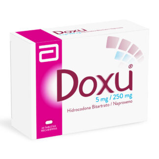 DOXU 5mg/250mg 20 Tabletas