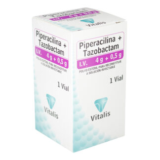 Piperacilina 4g + Tazobactam 0.5g 1 Amp Vt