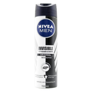 Desodorante NIVEA Spray Black & White 150mL H