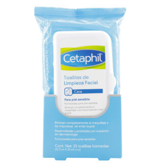 Toallitas LIMPIEZA FACIAL CETAPHIL 25Unds