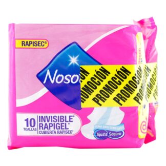 Toallas NOSOTRAS Invisible Rapi 10Unds + 3 Tampones