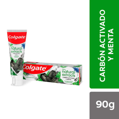 Crema Dental COLGATE Gel Natural Extra Purificante Carbon 90gr