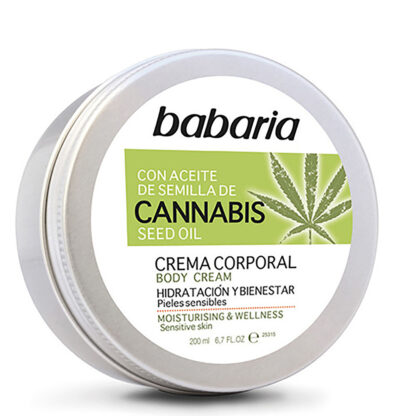 Crema Babaria Corporal Cannabis 200 Ml Lb