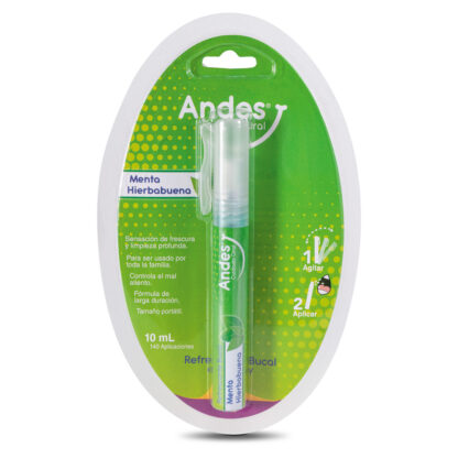 REFRESCANT BUCAL ANDES MENT.YERB 10mL LB