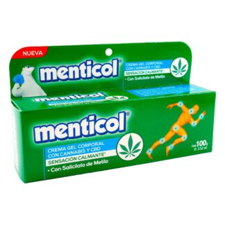 Crema Gel Corporal Menticol Cannabis 100 Gr