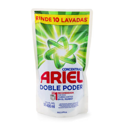 Detergente Doble Poder 400mL Ariel