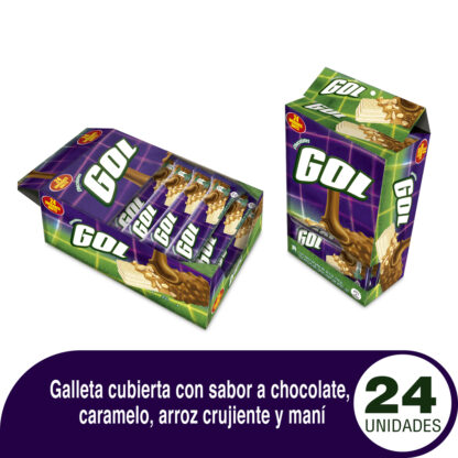 Galletas CUBIERTAS GOL 24Unds