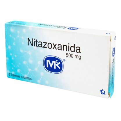 NITAZOXANIDA 500mg 6 Tabletas MK