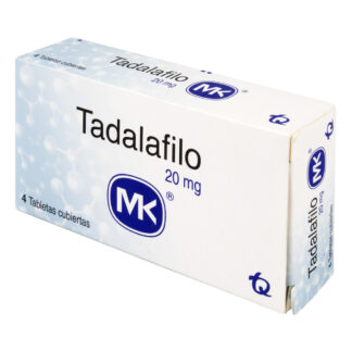 Tadalafilo 20mg 4 Tabletas MK