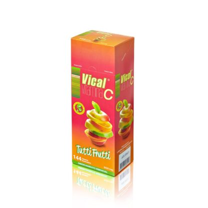 Vitamina C 500mg Vical T.frutti Ma.144 ECAR