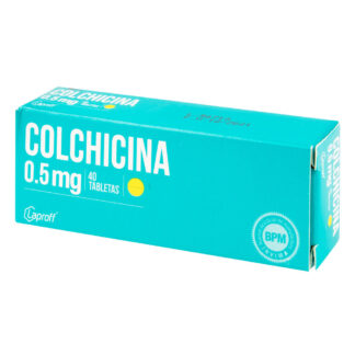 Colchicina 0.5mg 40 Tabletas Lp