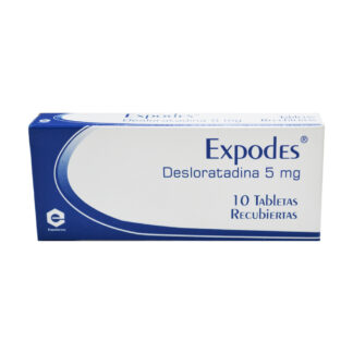 DESLORATADINA 5mg 10 Tabletas Rec Ex