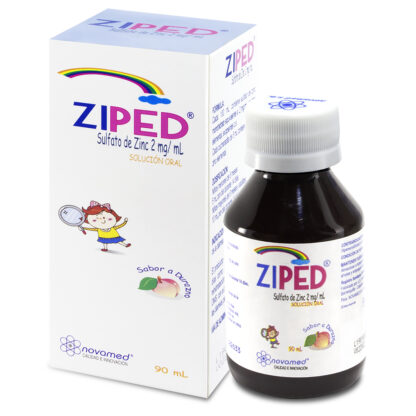 Ziped Solución 90mL - Drogueria Calle 5ta Precio en Rebaja