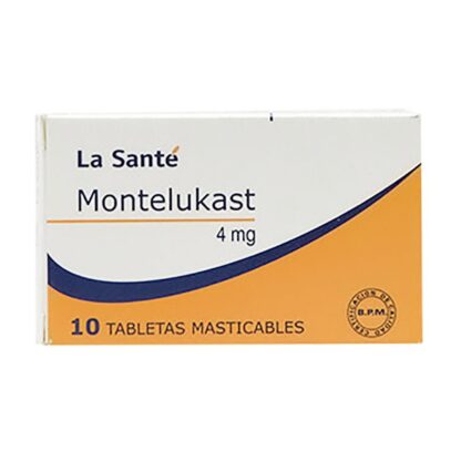 MONTELUKAST 4mg 10 Tabletas LS