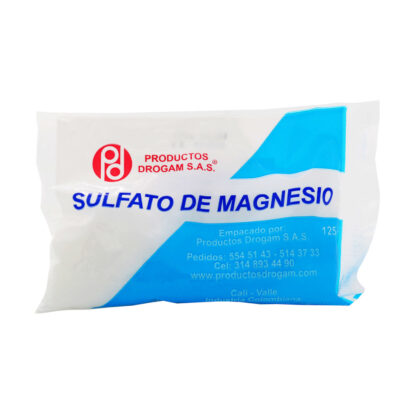 Sulfato de Magnesia 125gr Drogam